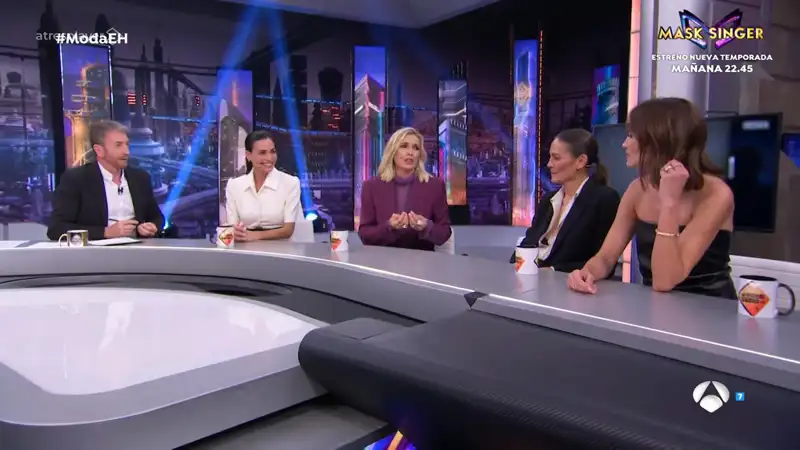 Judit Mascó, Nieves Álvarez, Inés Sastre y Laura Ponte en 'El hormiguero'