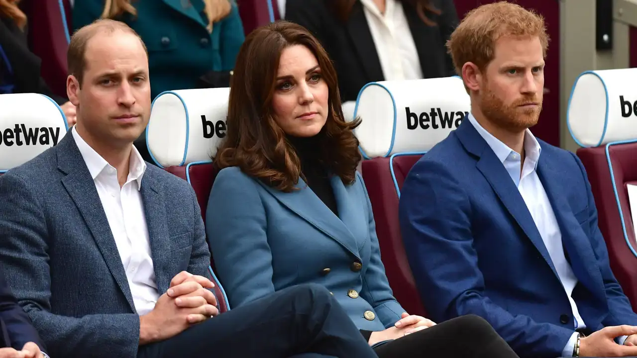 Kate Middleton Príncipe Harry y Príncipe Guillermo