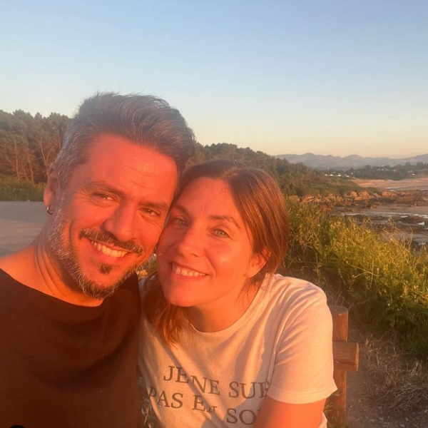 Leire Martínez y su marido, Miguel Sueiras