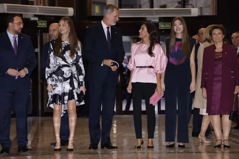 Primeras palabras de la Princesa Leonor en su noche de concierto en Oviedo