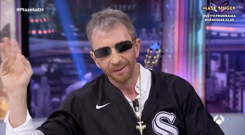 Pablo Motos con su nuevo look en 'El Hormiguero'