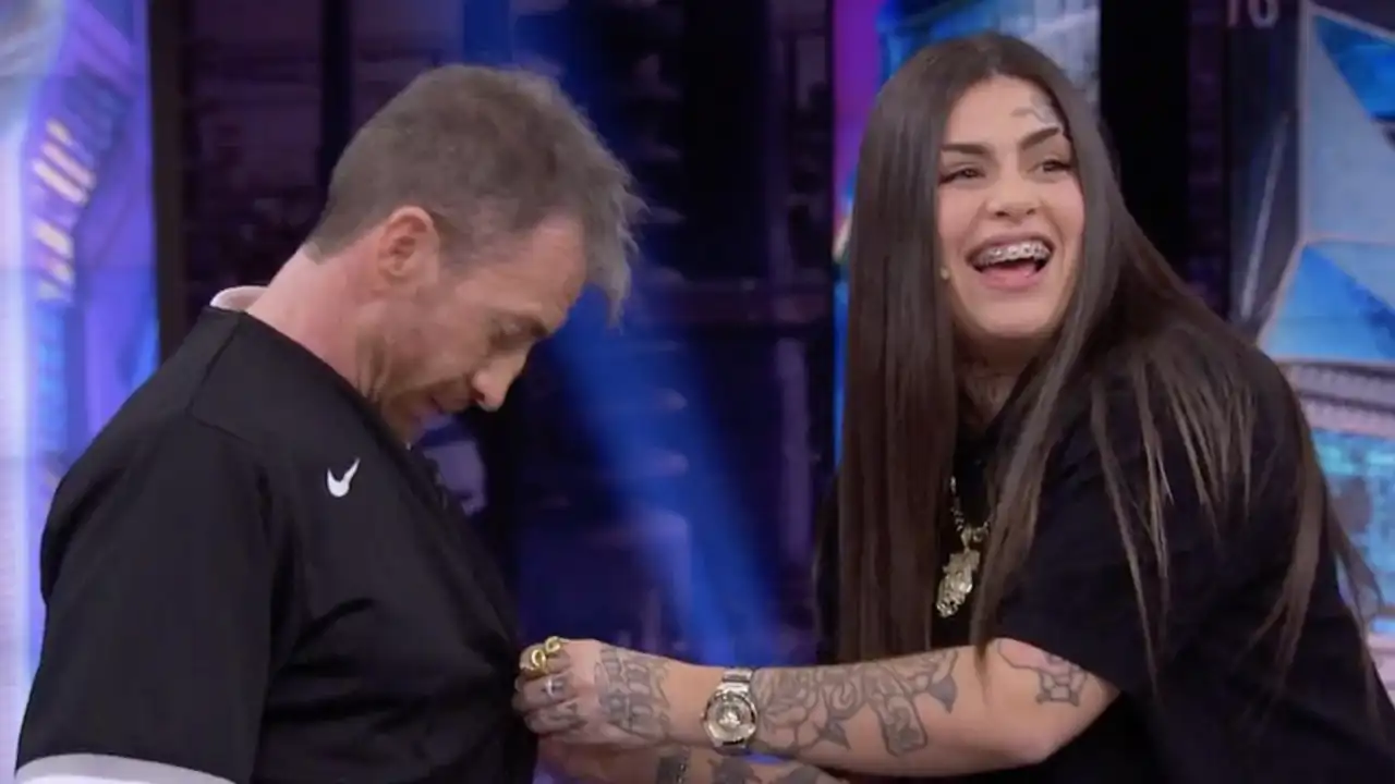 Ptazeta y Pablo Motos en 'El Hormiguero'