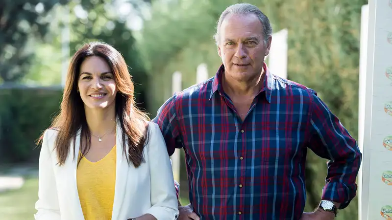 Bertín Osborne y Fabiola Martínez, en una foto de archivo.