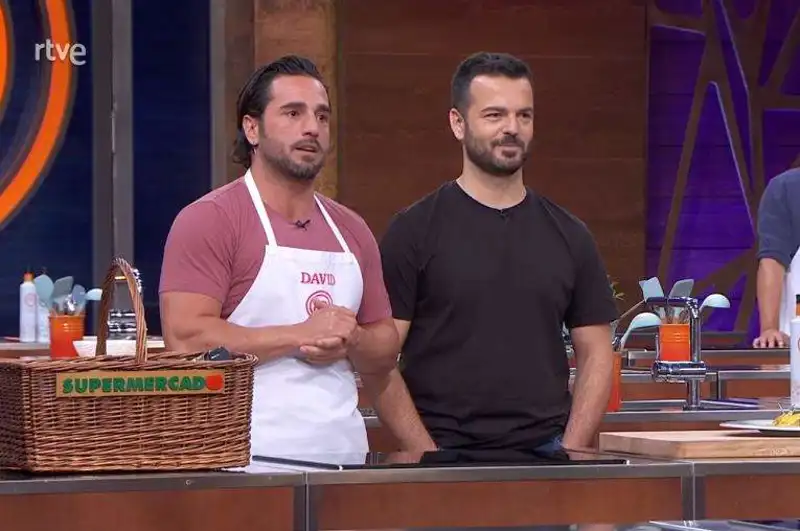 David e Igor Bustamante en MasterChef