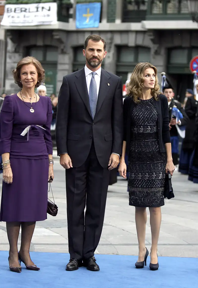 Doña Letizia en los Premios Príncipe de Asturias 2009