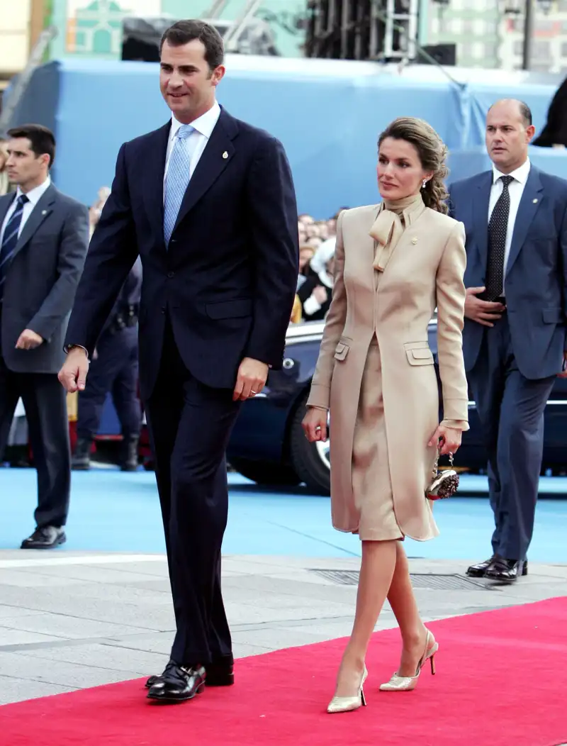 Doña Letizia en los Premios Príncipes de Asturias 2004