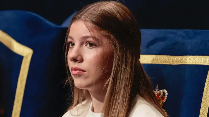 Infanta Sofía durante los Premios Princesa de Asturias