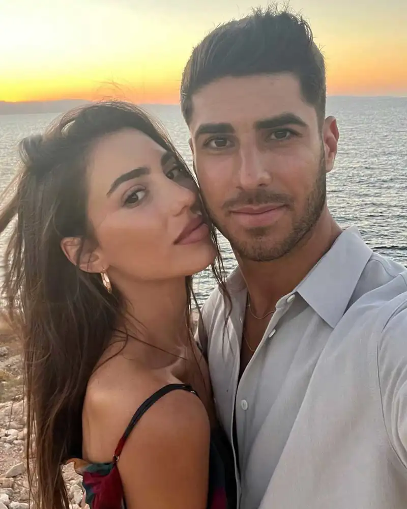 Sandra Garal y Marco Asensio