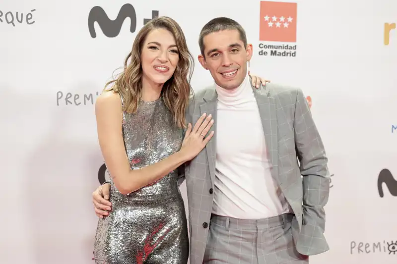 Víctor Elías y Ana Guerra, en un photocall