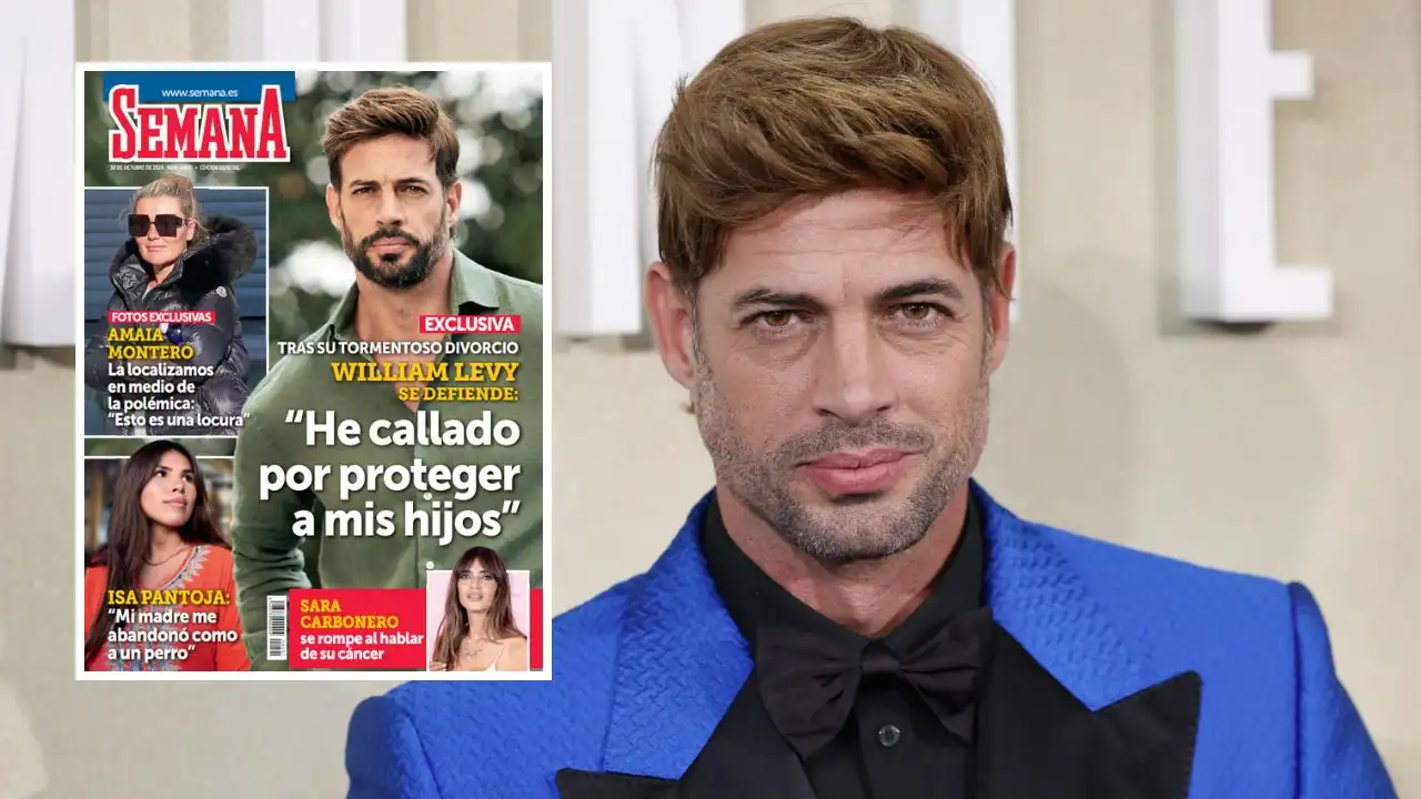 William Levy se defiende tras su tormentoso divorcio: "He callado para defender a mis hijos"