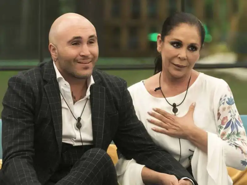 Kiko Rivera e Isabel Pantoja en 'Gran Hermano'