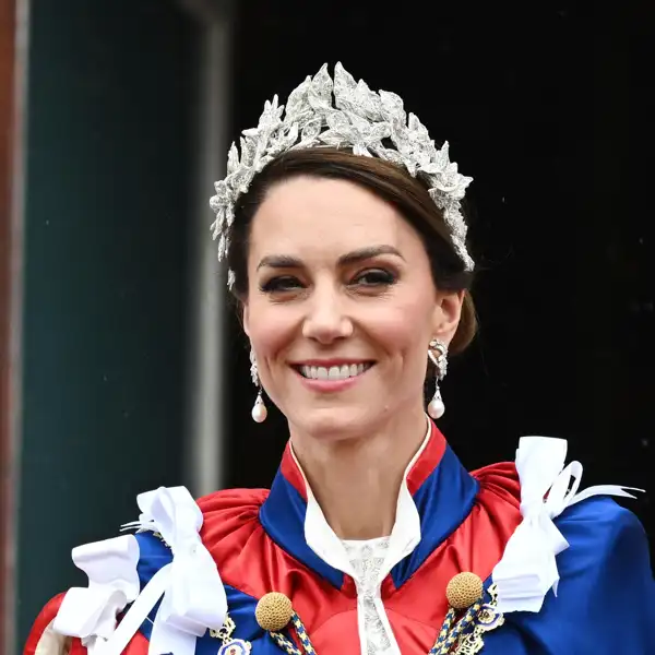 La Princesa de Gales durante la coronación de Carlos III