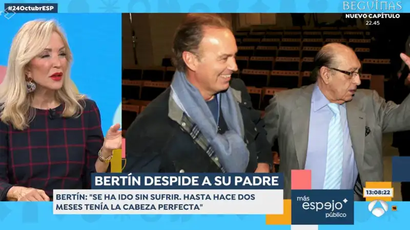 Carmen Lomana habla del padre de Bertín Osborne