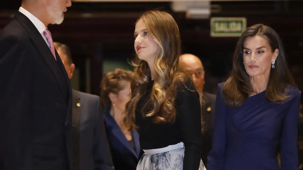 La Princesa Leonor triunfa con falda de tul y los tacones favoritos de la Reina Letizia