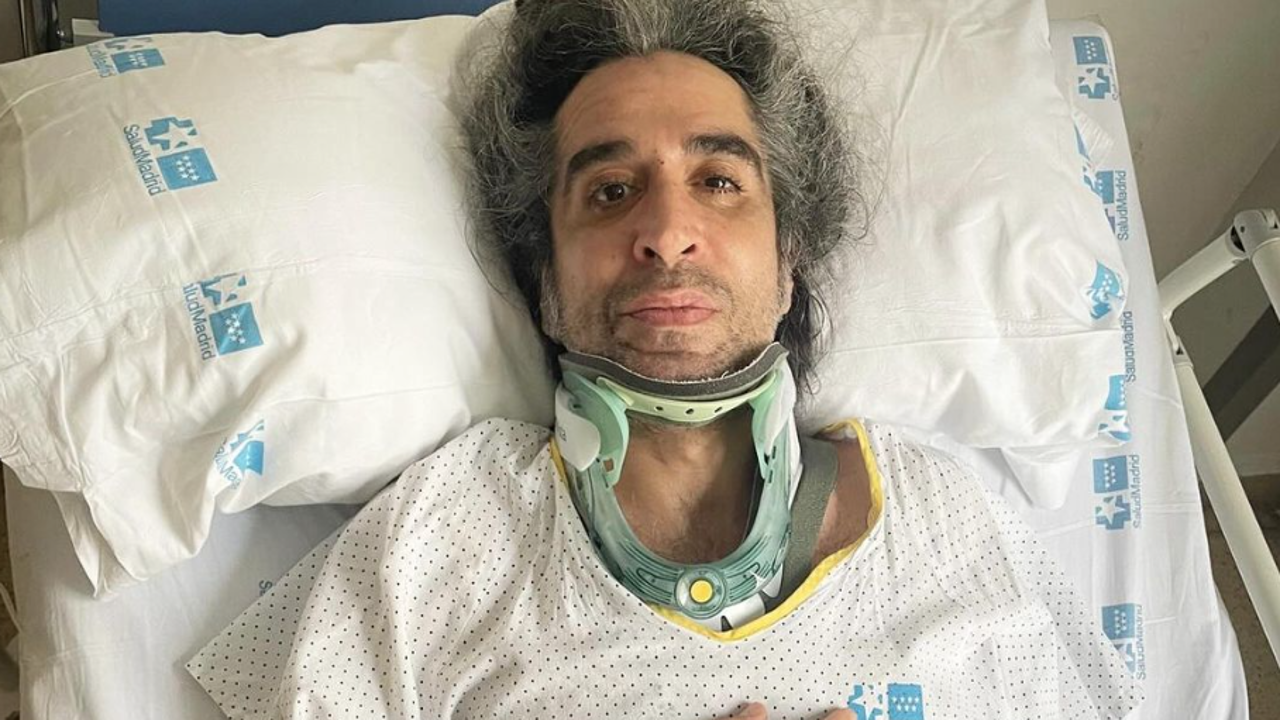 Mario Vaquerizo actualiza su estado de salud desde el hospital tras su grave caída