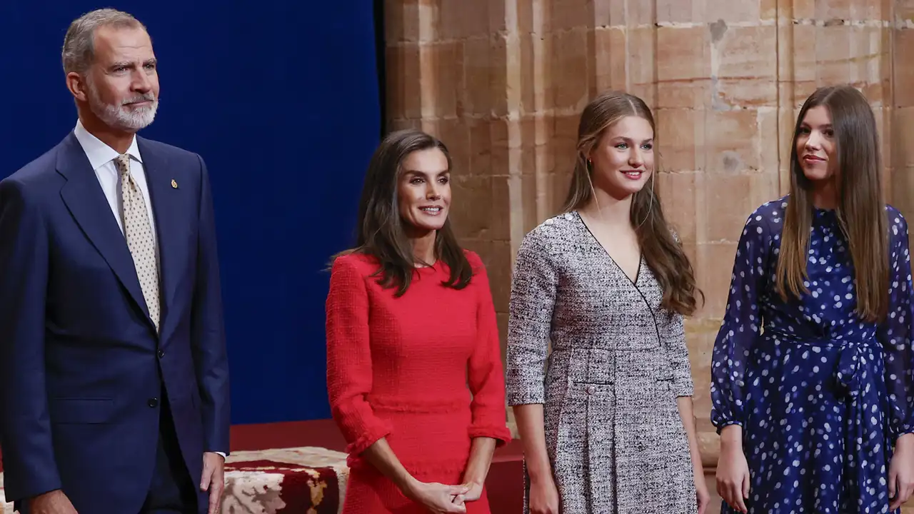 La Familia Real en Oviedo