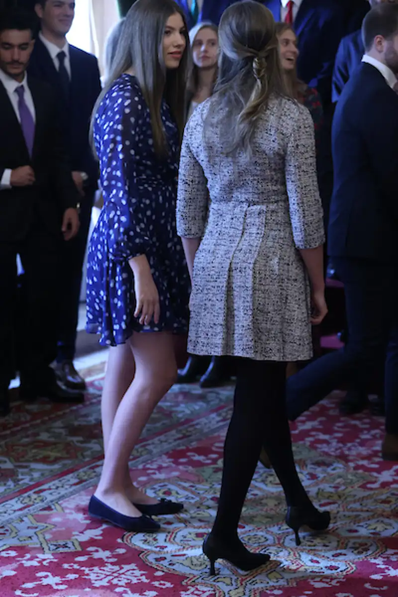 La Infanta Sofía en la recepción por los Premios Princesa de Asturias