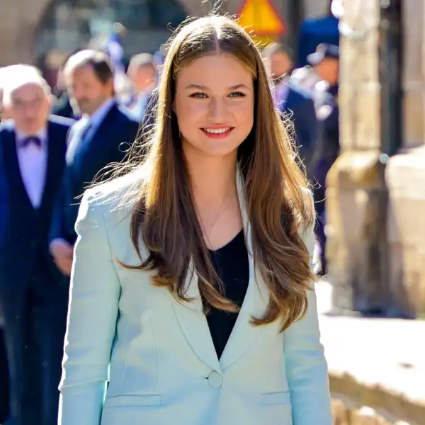 La Princesa Leonor por las calles de Oviedo