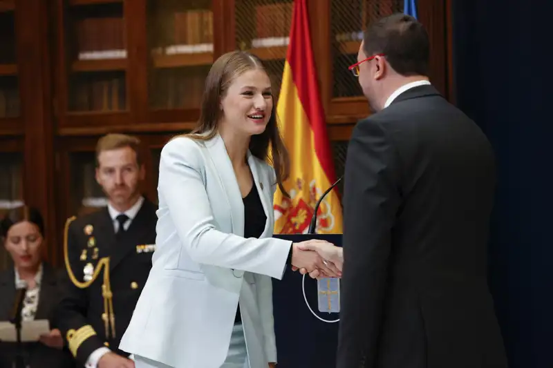 La Princesa Leonor recibe la Medalla de Asturias