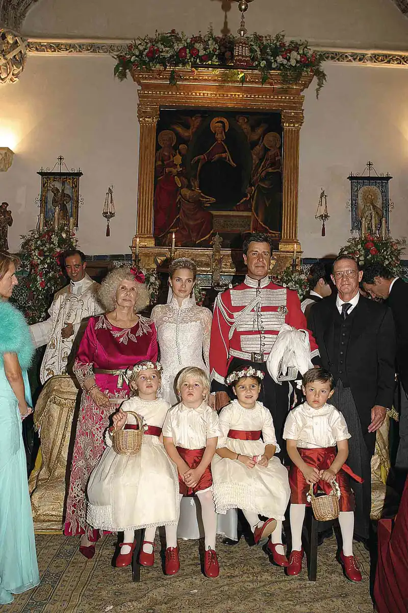 Boda Cayetano Martínez de Irujo y Genoveva Casanova