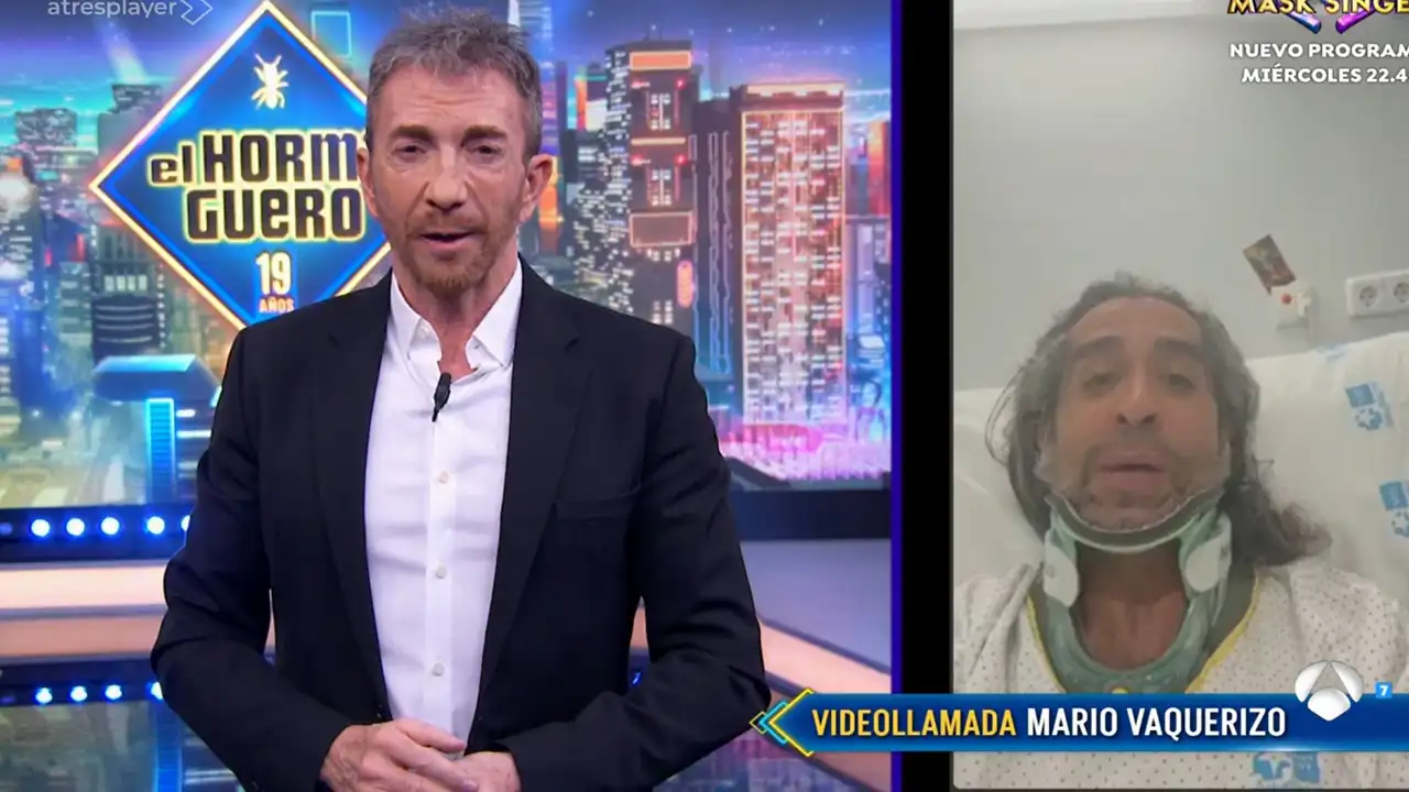 Mario Vaquerizo da la última hora sobre su estado de salud en 'El Hormiguero'