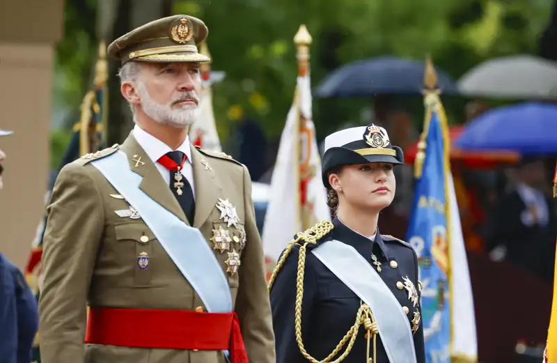 Leonor y Felipe VI