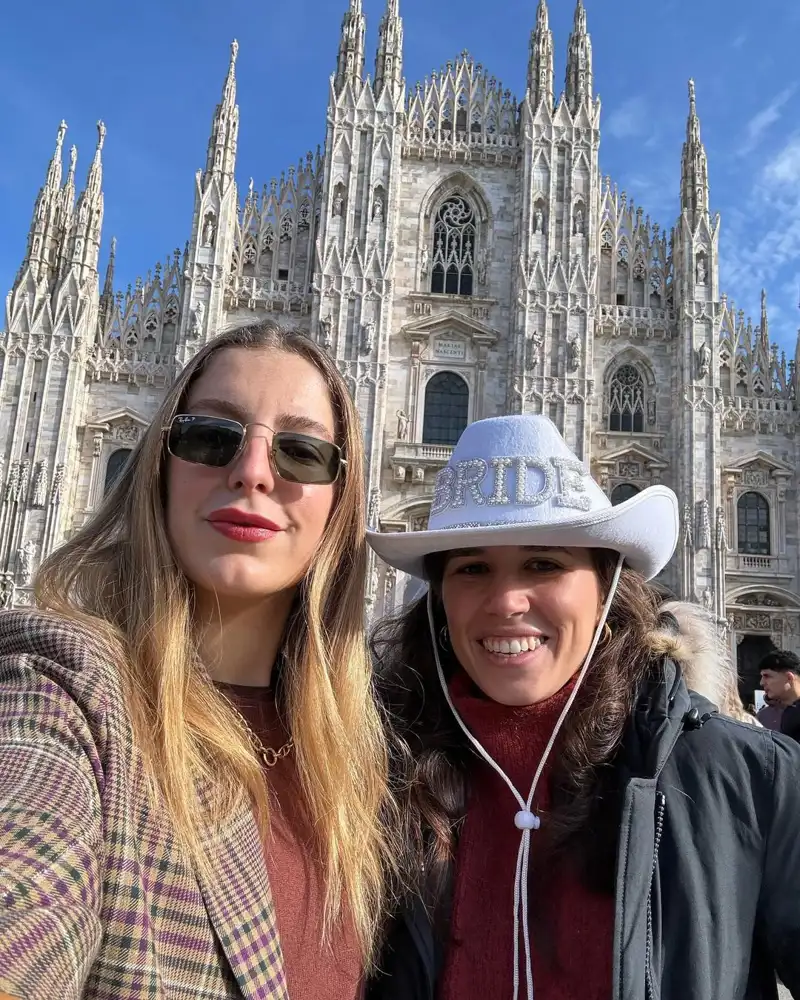 Luisa Bergel y Teresa Urquijo