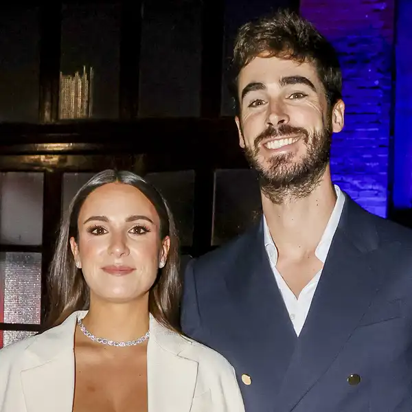 Marta Pombo y Luis Zamalloa en un evento