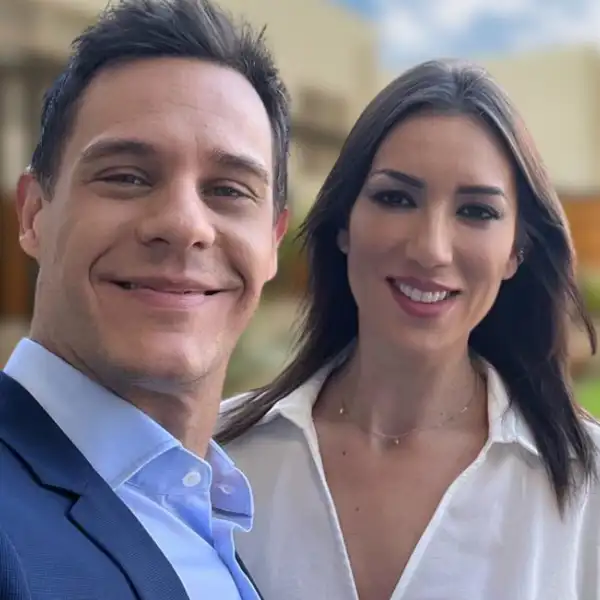 Patricia Pardo y Christian Gálvez