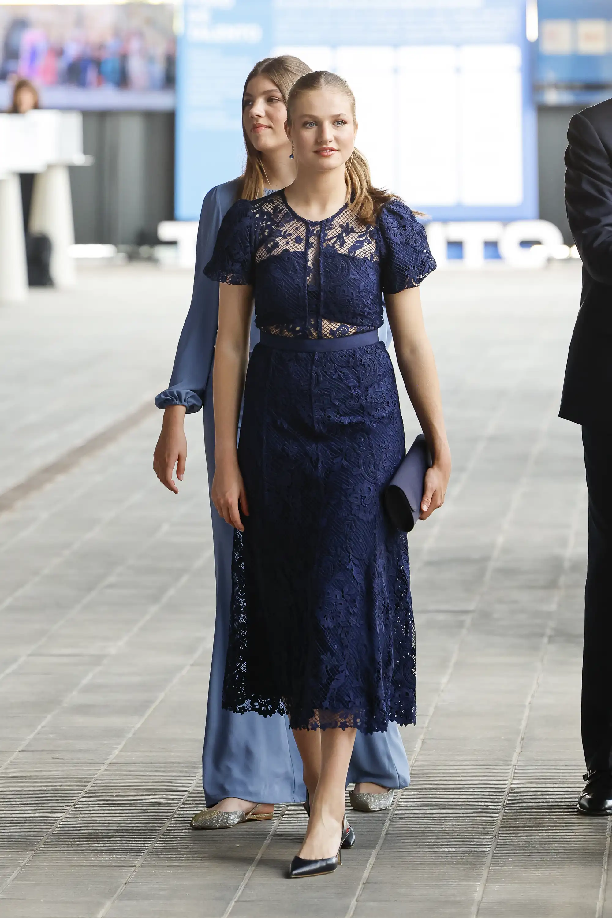 Su vestido de encaje en los Premios Princesa de Girona en 2024 