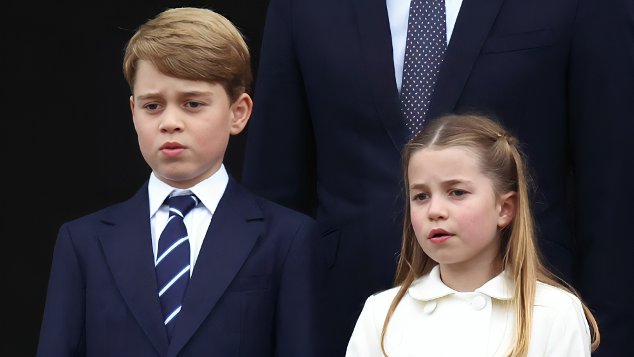 El Príncipe George y la Princesa Charlotte