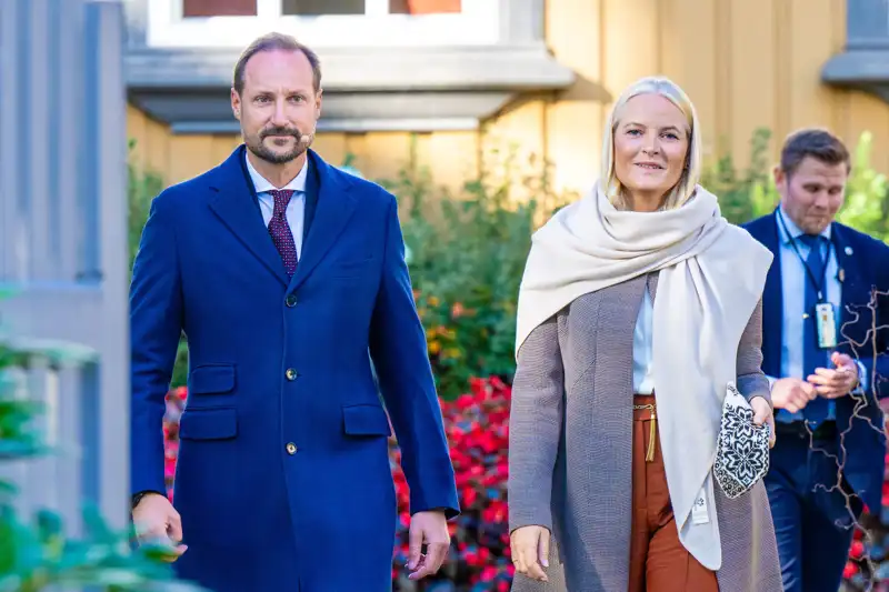 El Príncipe Haakon y Mette-Marit en Noruega