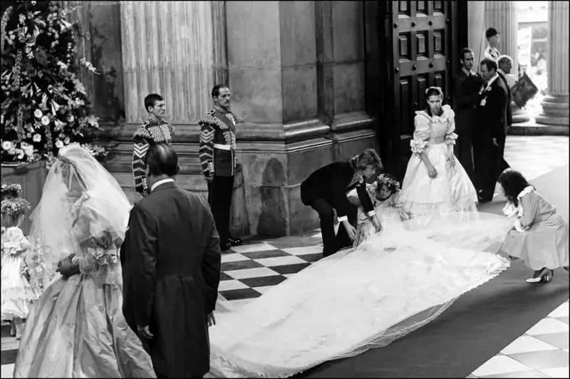 El vestido de novia de Diana de Gales