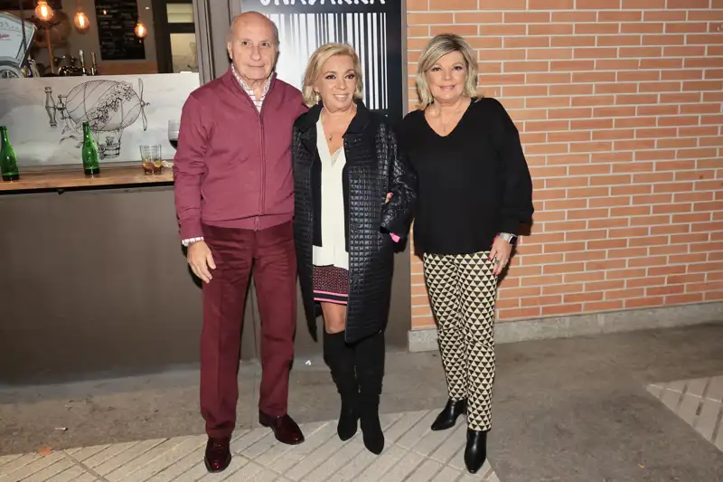 José Carlos Bernal, Carmen Borrego y Terelu Campos