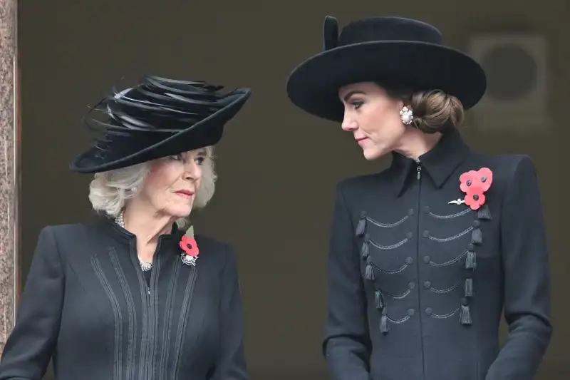 Kate Middleton durante el Día del Recuerdo de 2023