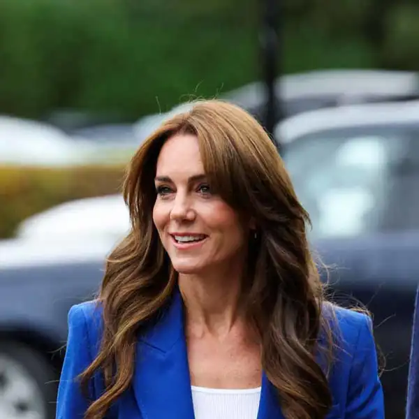 Kate Middleton y Guillermo muy sonrientes