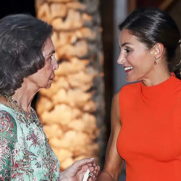 La Reina Letizia y la Reina Sofía en Mallorca