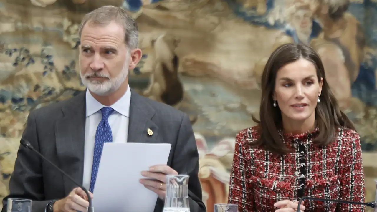 Los Reyes Felipe y Letizia en un acto oficial