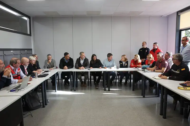 La reunión de los Reyes con otras autoridades tras la DANA