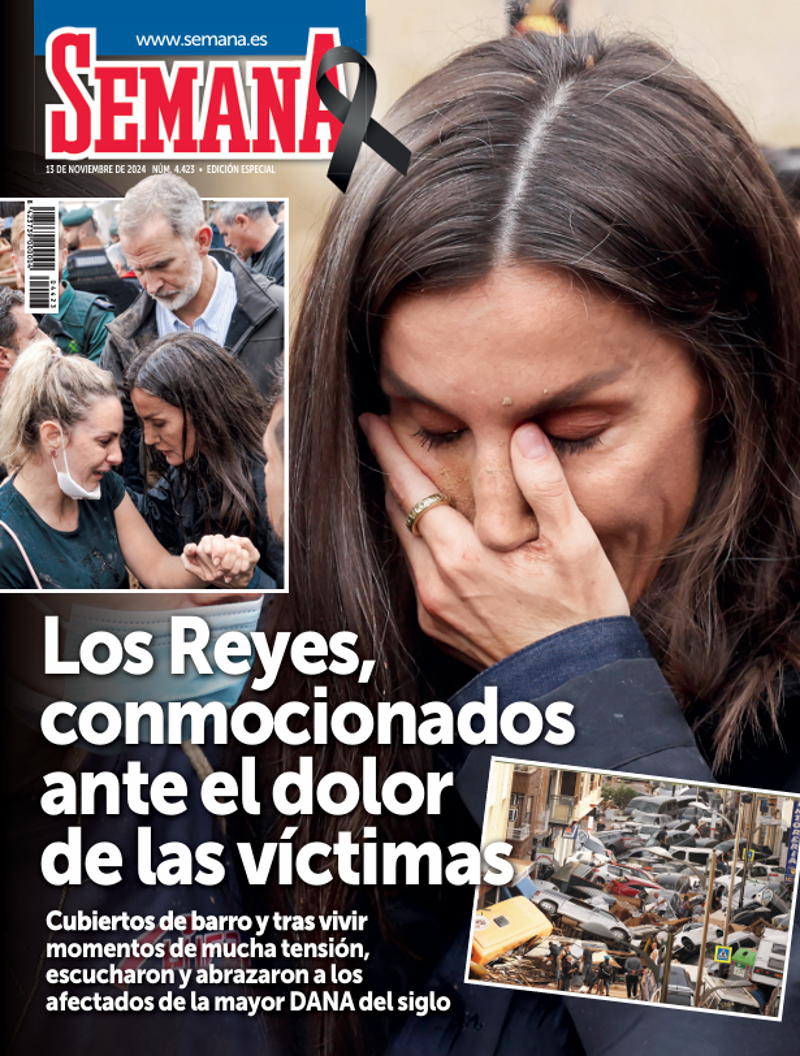 Los Reyes, conmocionados ante el dolor de las víctimas, en la portada de SEMANA