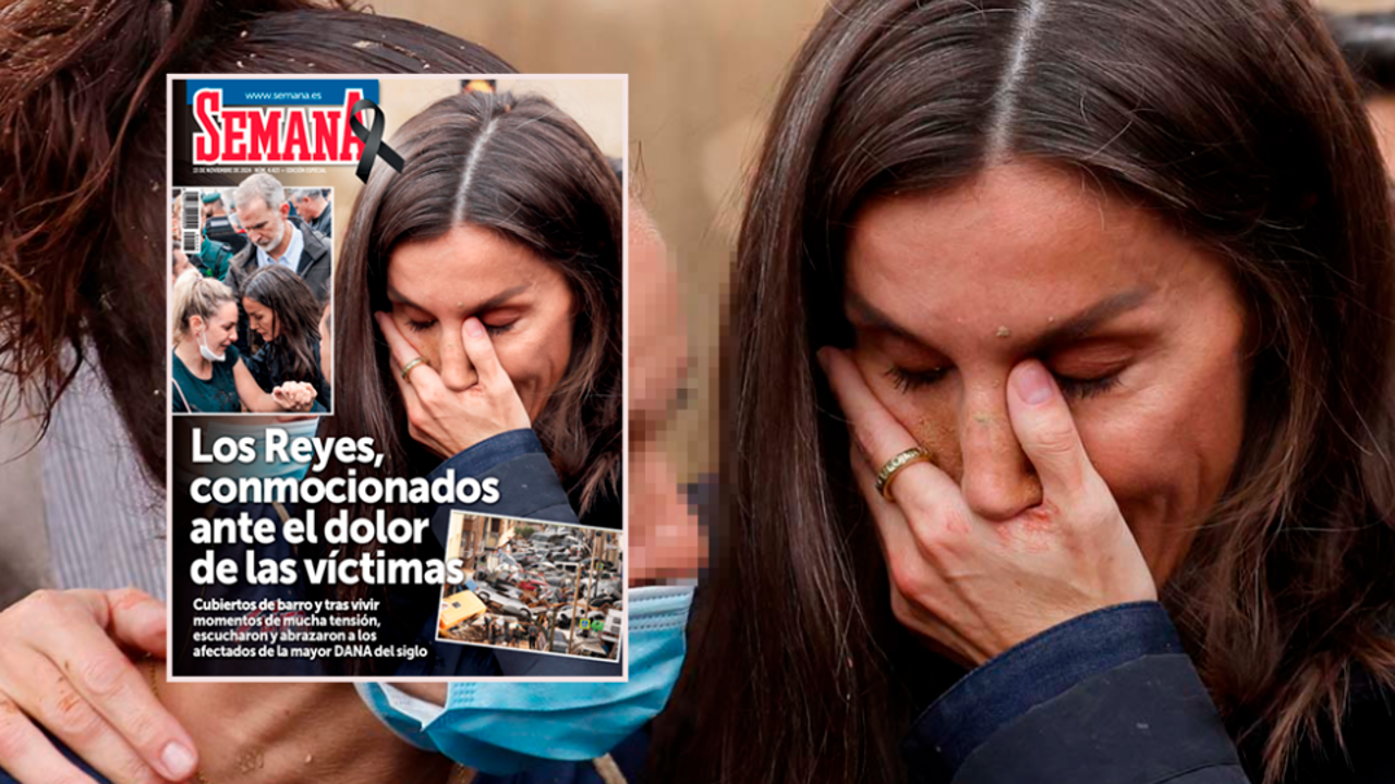 Portada de la revista SEMANA protagonizada por los Reyes