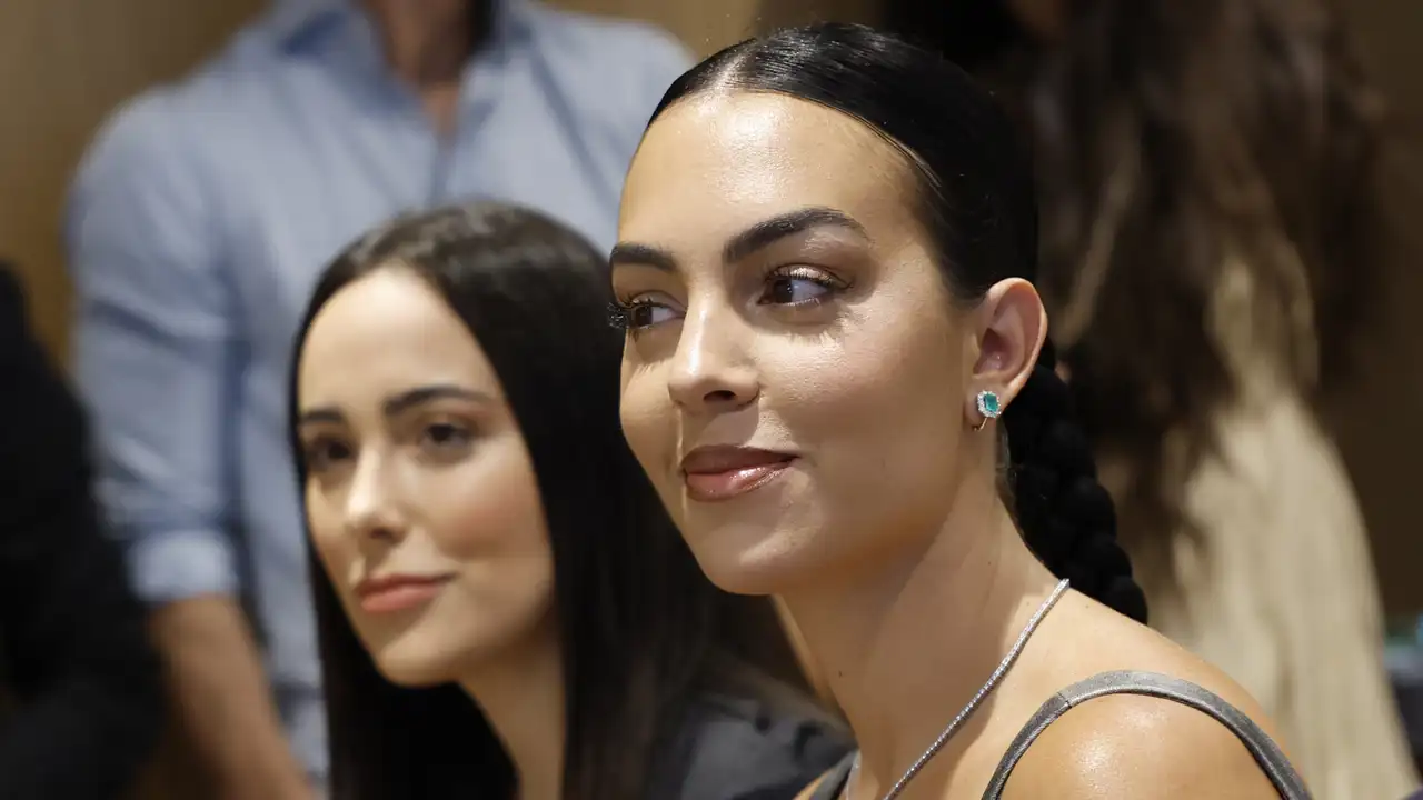 Georgina e Ivana Rodríguez en un evento