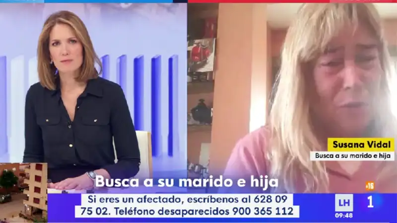 Susana Vidal hablando con Silvia Intxaurrondo