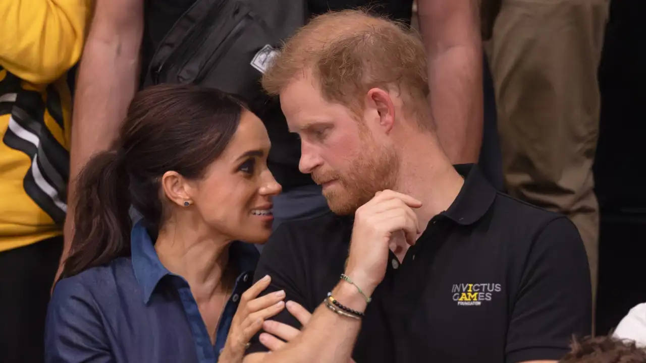 El príncipe Harry y Meghan Markle durante los Premios Invictus