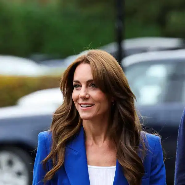 Kate Middleton y Guillermo muy sonrientes