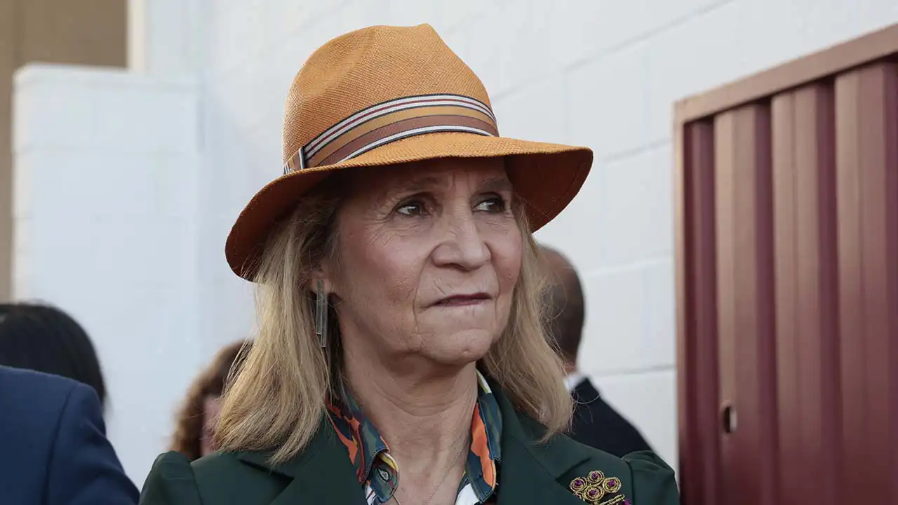 La Infanta Elena, muy molesta