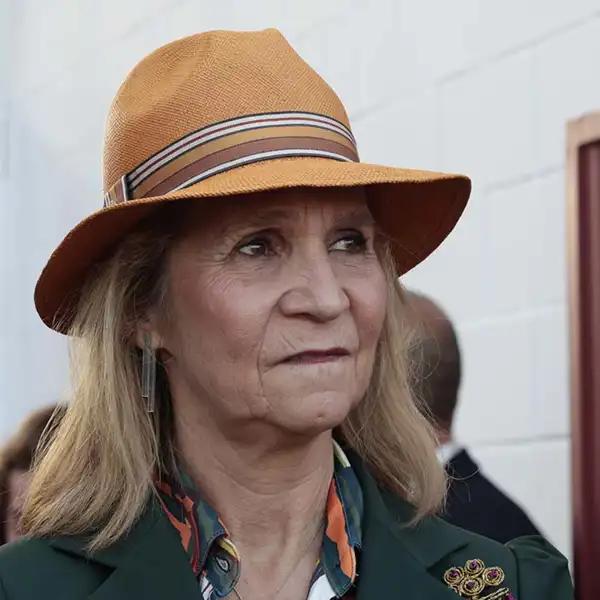 La Infanta Elena, muy molesta