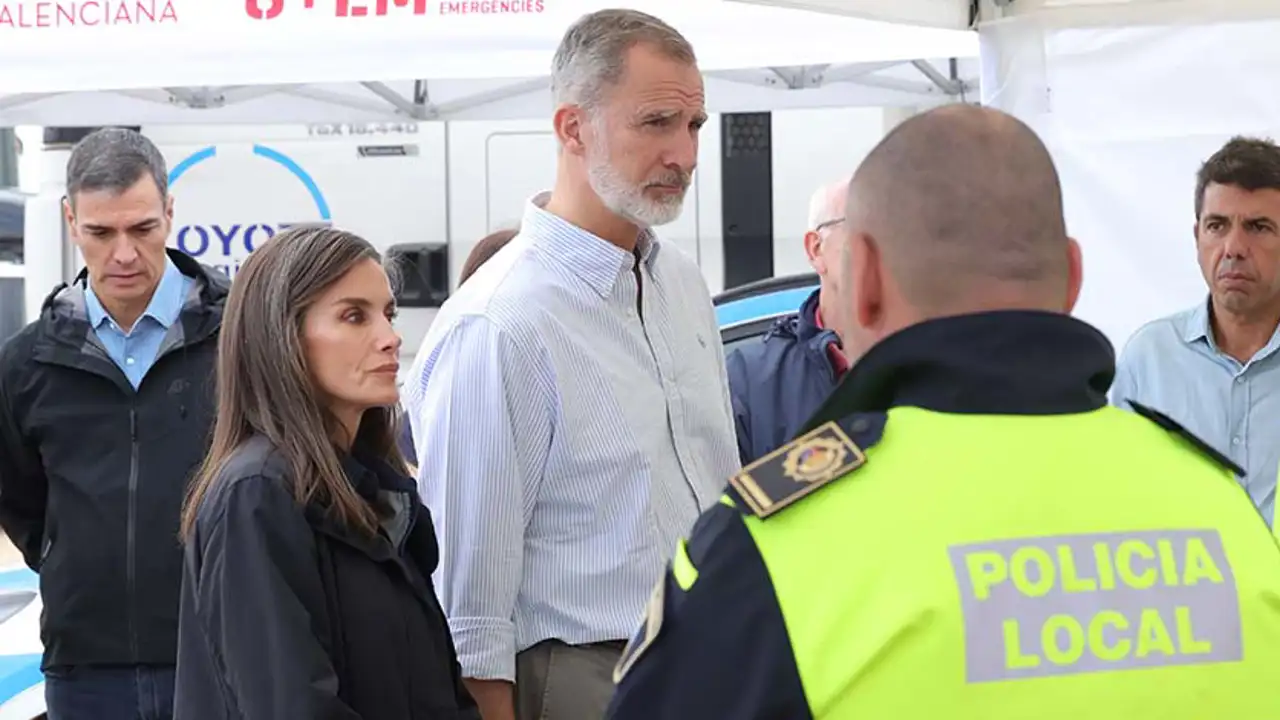 Los Reyes Felipe y Letizia en Valencia tras la DANA