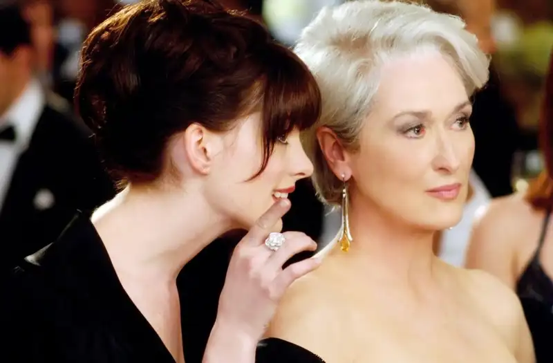 Meryl Streep y Anne Hathaway 