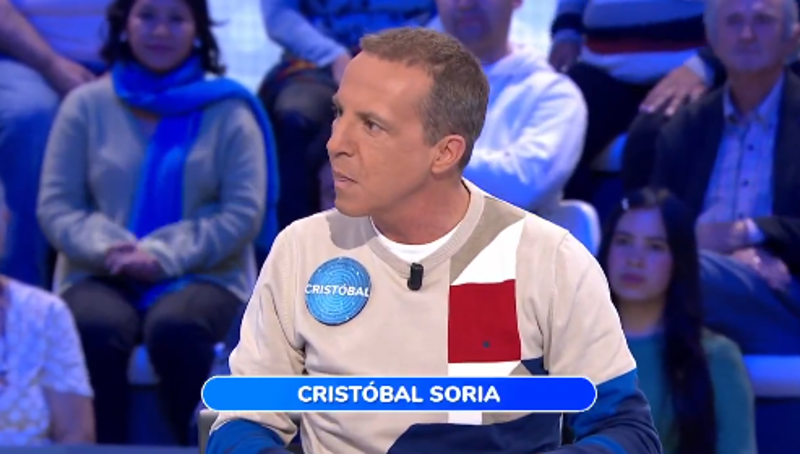 Cristobal Soria, en Pasapalabra.